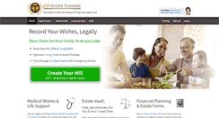 Desktop Screenshot of ezestateplanner.com